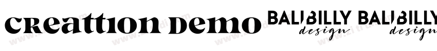 Creattion Demo字体转换
